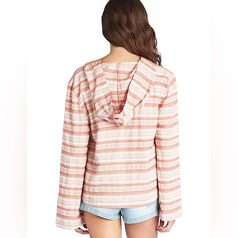 Roxy Women's Paradise Calling Pullover poncho hoodie - Picture 5 of 11